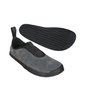 Barefoot boty SPRING perforované tmavě šedé