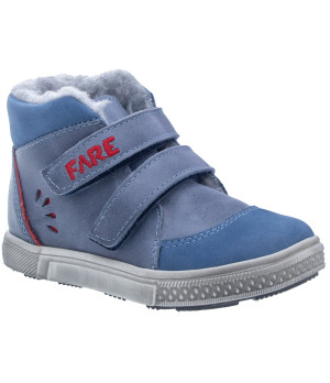 FARE KLASIK DENIMKY dětské zimní kotníkové boty modré