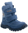 FARE KLASIK POLARIS dětské zimní nepromokavé boty modré