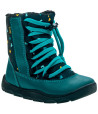 FARE MID-WIDE SNĚHULE dětské zimní nepromokavé boty petrolejové